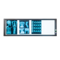 Hot sales high luminance super thin negatoscopio led triple panel medical xray film viewer box